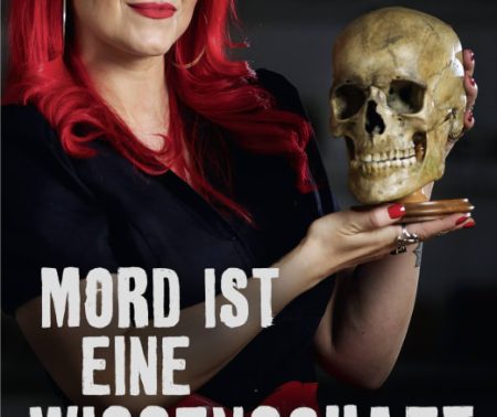 Titelcover des Fachbuches Mord ist eine Wissenschaft von Carla Valentine